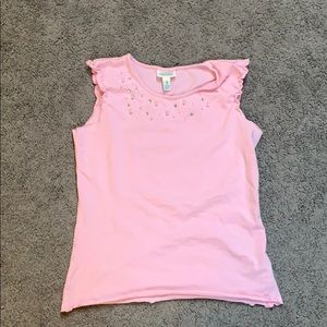 Pink tank top